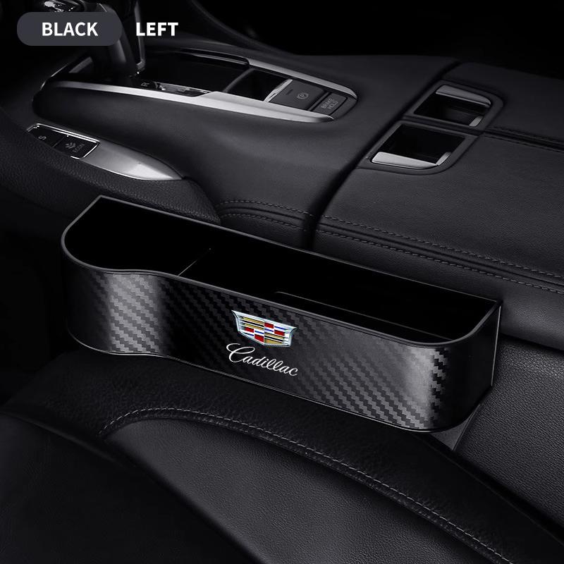 Autositz-Spalt-Aufbewahrungsbox Sitzspalt-Schlitz-Tasche Fänger Organizer Für Cadillac XT4 XT6 CTS DTS STS XTS ATS BLS SLS CT5