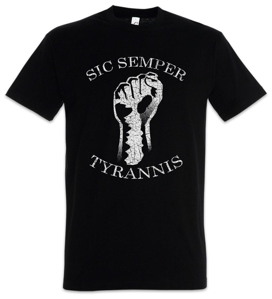 

Sic Semper Tyrannis II T-Shirt Thus always to tyrants United States Resistance M