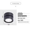 Folding Surface-Mounted Adjustable LED Spotlight for Hallway and Background Wall