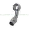 652F Durable Parts AN-3 to 10mm 45 Degree Brake Hose End Fitting Clutch Adapter