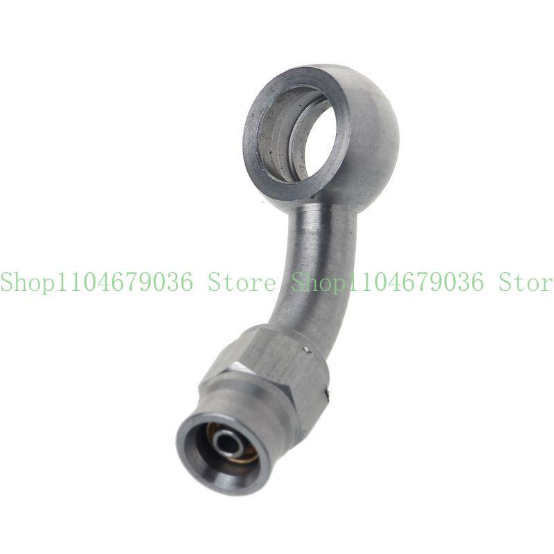 652F Durable Parts AN-3 to 10mm 45 Degree Brake Hose End Fitting Clutch Adapter