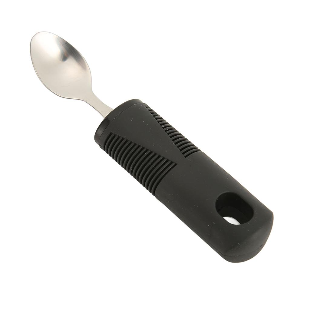 4pcs Special Supplies Adaptive Utensils Stainless Steel Slip Resistance Weighted Tableware with Spoons Fork Knife