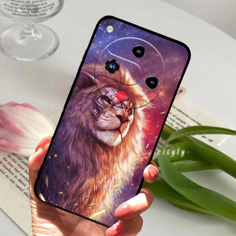 ZTE Nubia Focus 2 5G Kılıfı Havalı Kurt Aslan Yumuşak TPU Silikon Telefon Kılıfı Arka Kapak Nubia Focus 2 Focus2 Tampon Z2462N Kılıf İçin