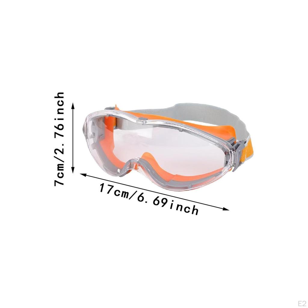 Goggles Comfortable to Wear Soft Frame Lightweight for Adults Eye Protection