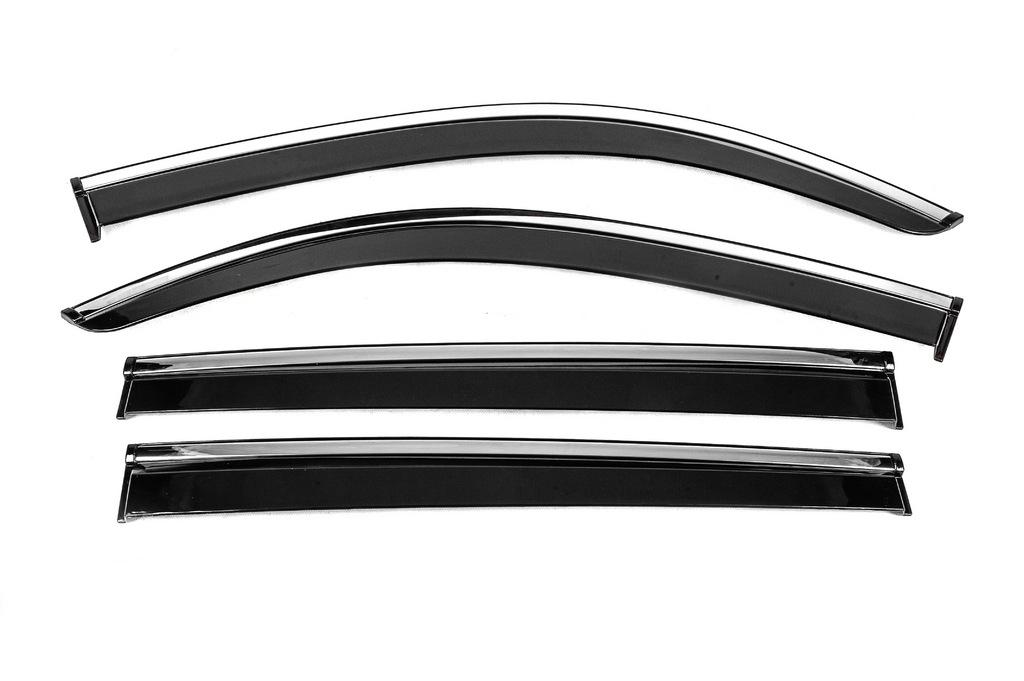 

Wind deflectors with chrome Niken Luxury (4 things) for Mercedes EQB