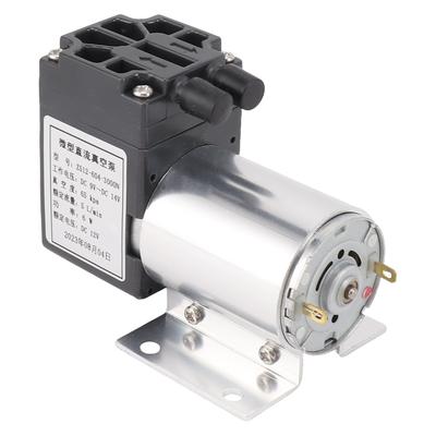 12V Vakuumpumpe Unterdruck Saugpumpe Mini Klein Ölfreie Vakuumpumpe 65‑120kpa 5L min mit Halterung