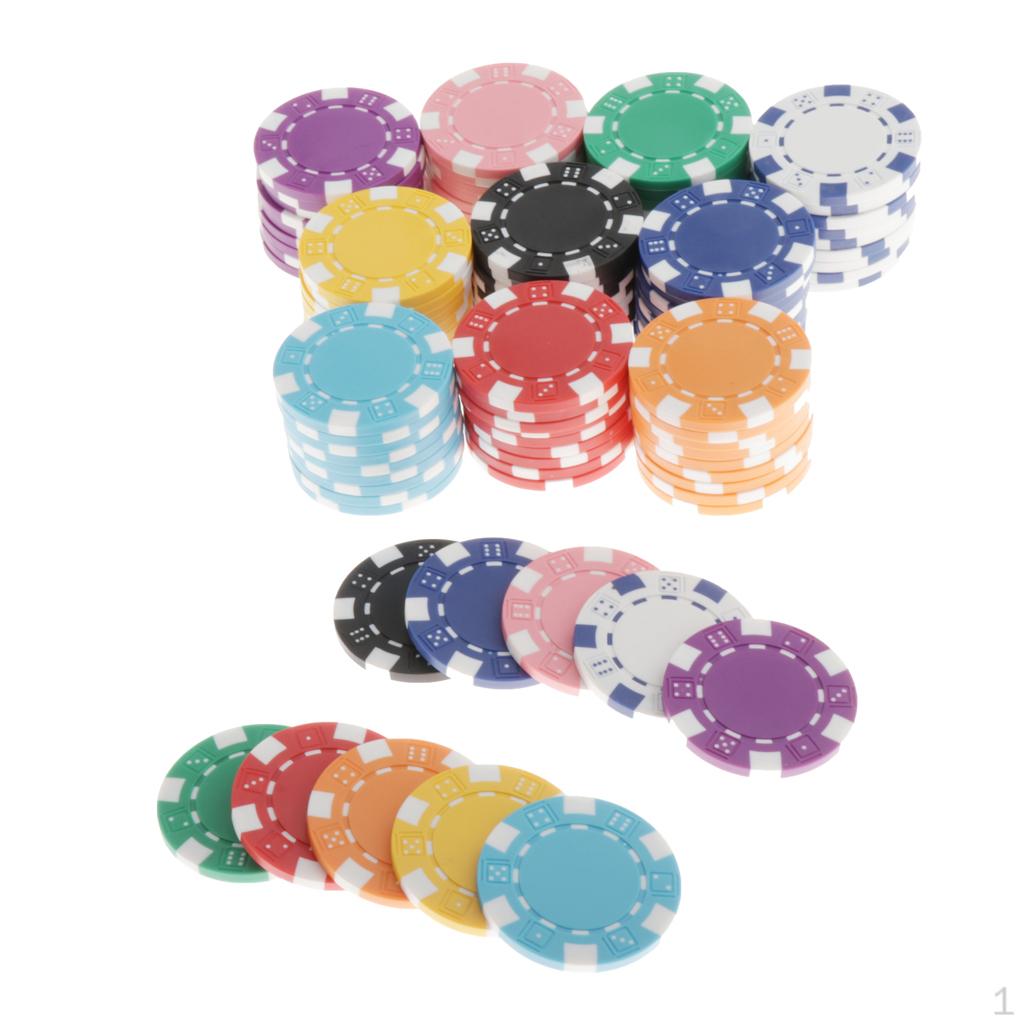 

Набор фишек для настольных игр в казино, 100 шт.