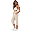 Pantalones Cargo de Secado Rápido para Mujer con Cordón Ajustable Corte Holgado Casual para Trabajo Senderismo al Aire Libre Viajes Ligeros