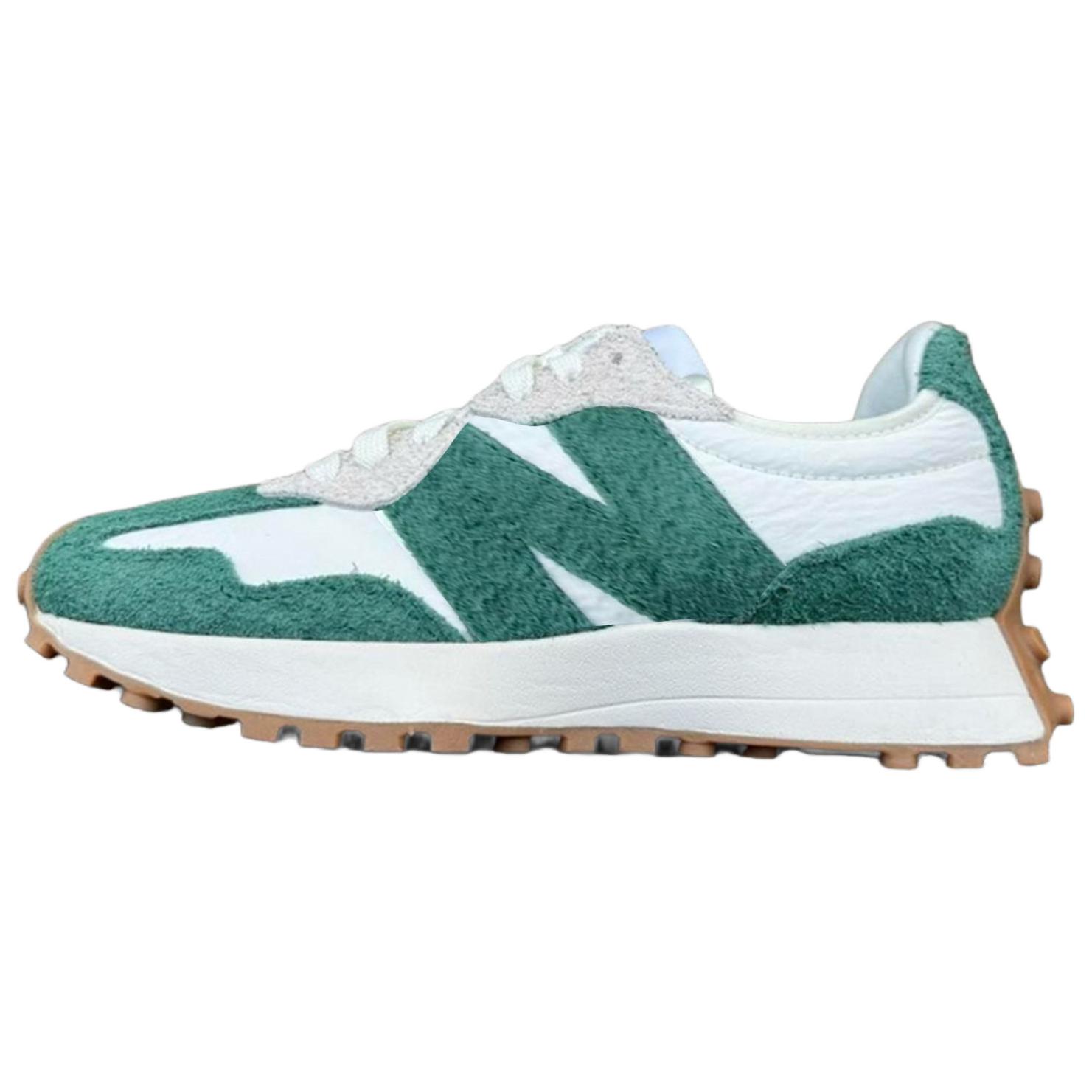 

New Balance NB 327 Running Shoes Women s White Green MS327ANG 40.5