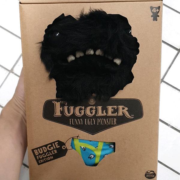 Fugler Budgie Fugler Weirdo Black Ugly doll
