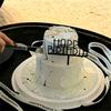 1PCS Happy Birthday Cake Topper Simple Lines Acrylic Gold Silver Black Dessert Toppers for Birthday Party Cake Decorations