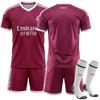 2627 Club Suit Tricou 7 Vinicius C Ronaldo Real Madrid 2 Deplasare Nr. 10 Tricou de Fotbal Roșu Mbappe