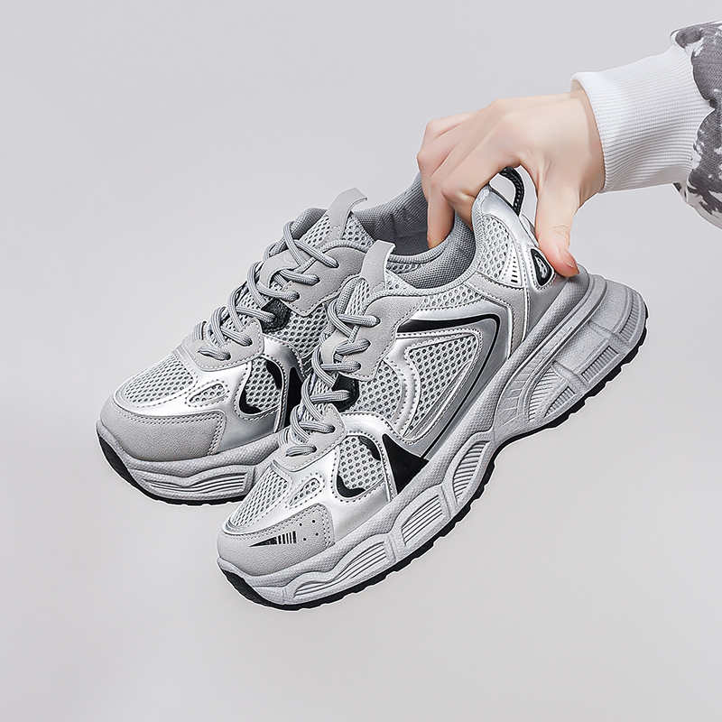 Fashion All Terrain Non Slip Beige High Boots Women's Shoes Size 44 Sneakers Woman Sports Boots Exercise Foot-wear Excercise Cute