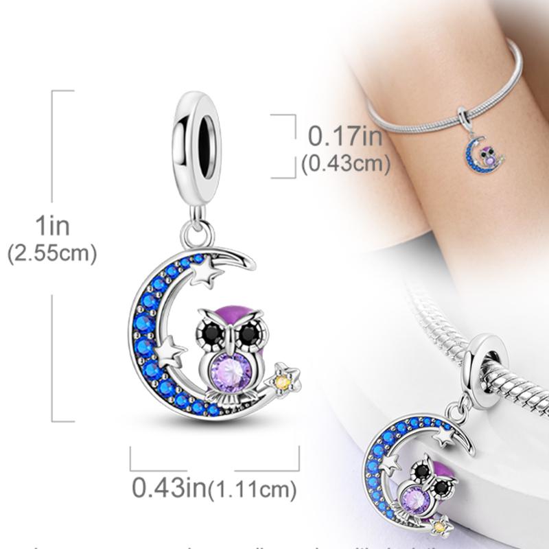 New Original Copper Charms Beads Pendants For Original Bracelet Necklaces Charm Women Diy Jewelry Gifts