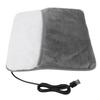 Electric Heated Foot Warmer USB Powered Soft Fleece Foot Heating Pad Waterless for Abdomen Waist Hands