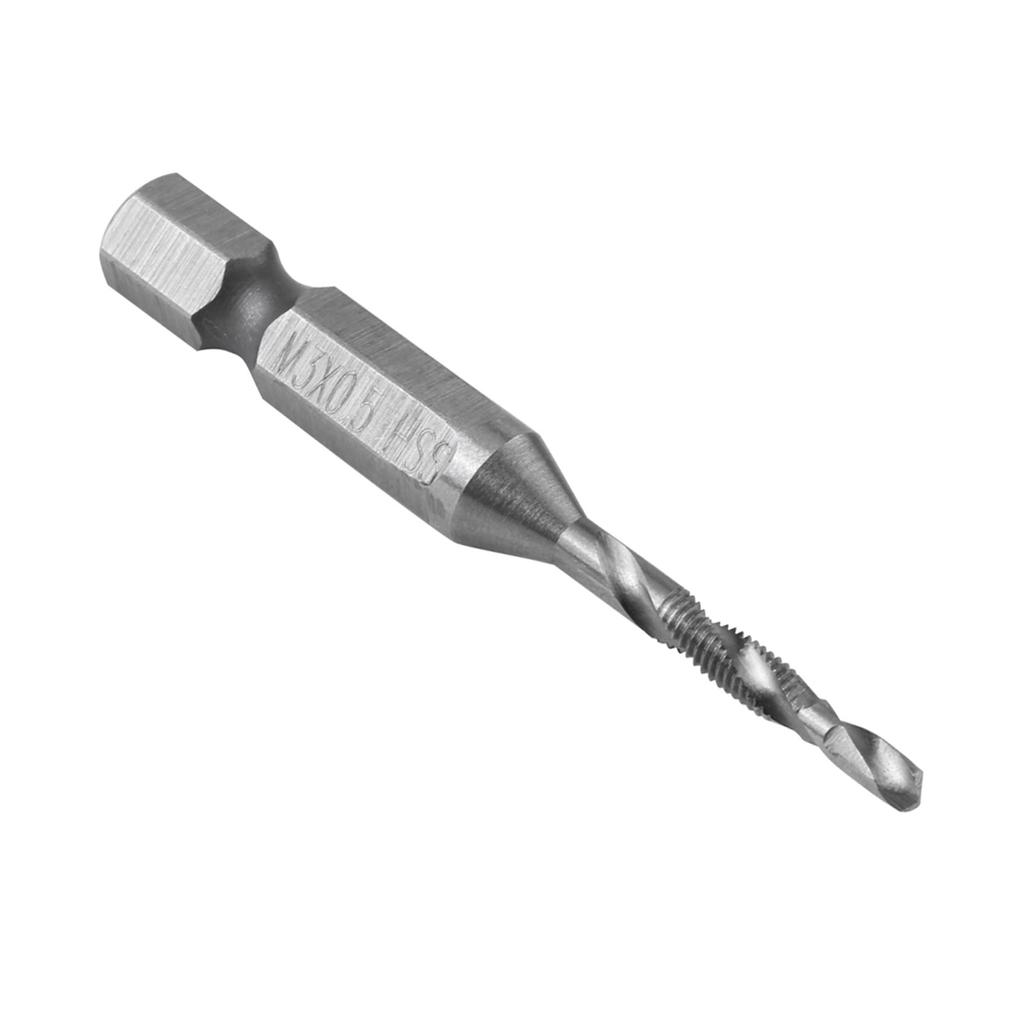 M3 HSS Hex Shank Drill & Tap Taper Drill Bits Power Tool Part