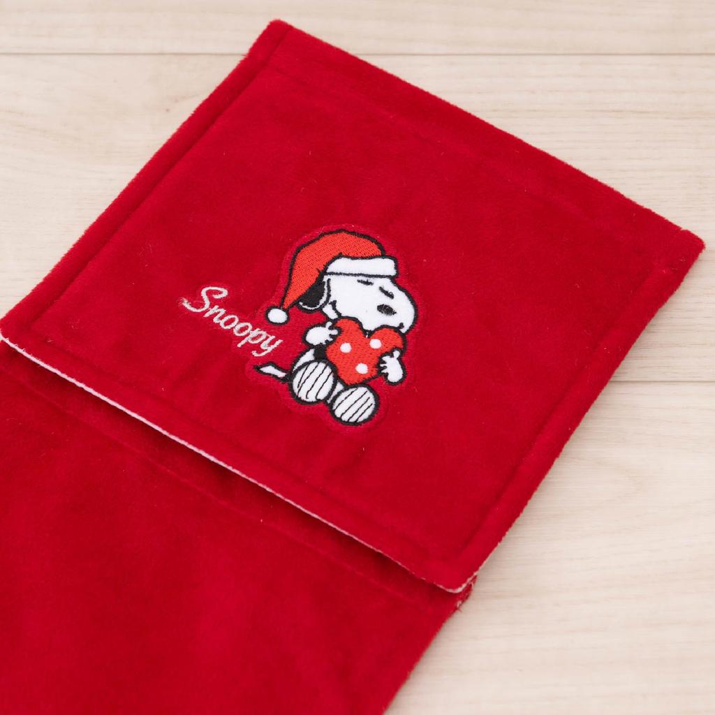 Senko Snoopy Happy Christmas Paper Holder Character Animal Snoopy 15cm Cover, Red, Design, 66942, Width Approx.