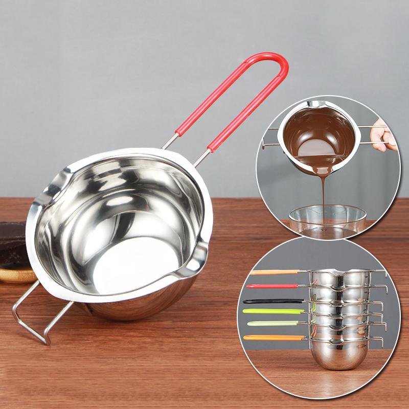 Buy 1PC/2PCS Soaps Making Stainless Steel Candle Wax Melting Pot Long