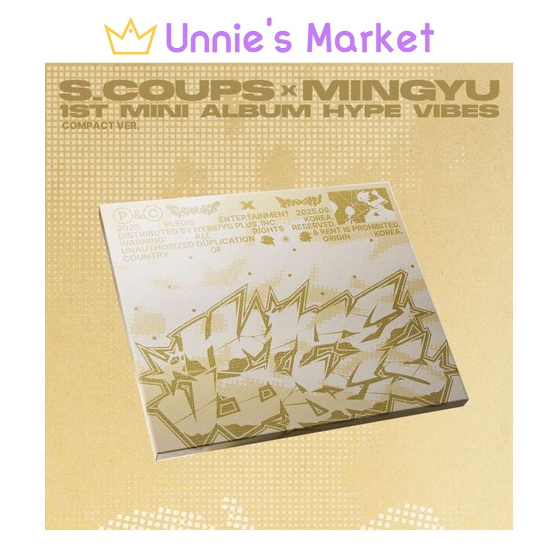 

S.COUPS X MINGYU (СЕМНАДЦАТЬ) - HYPE VIBES COMPACT Версия. 1-й мини-альбом 1EA