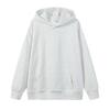 Trendy Unisex Heavyweight Retro Hoodie: Plain Color, Drawstring-Free, Loose Fit for Autumn/Winter