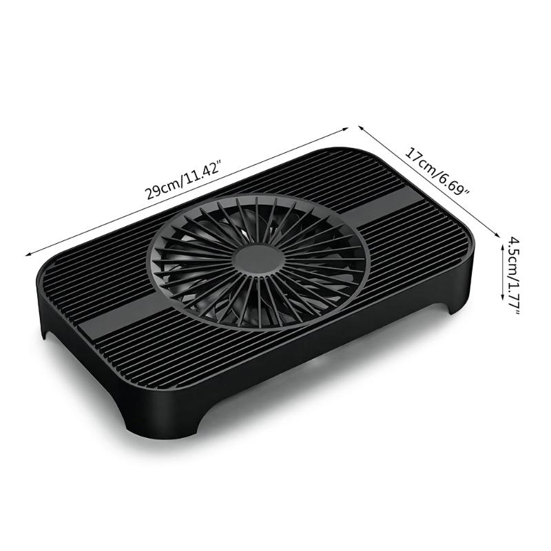 Leiser 290-mm-170-mm-USB-Lüfter, für Receiver-DVR-Computerschrankkühlung, 5-V-USB-Stromkühlungsgehäuselüfter für Router