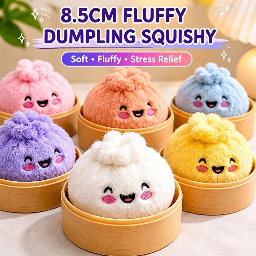 Mystery Style Dumpling Squishy Toy Soft Plush Blind Box Toy Cute Desk Decor Toy  Adult Desk Decor