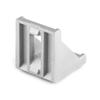 5pcs Aluminum Alloy L Shape Corner Bracket Right Angle Brace Fastener 40x40mm