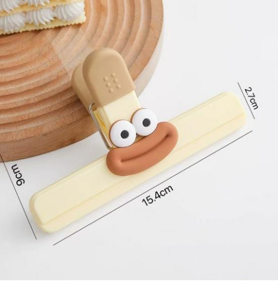 Convenient Sealing Clips for Freshness - Ideal for Tea, Snacks, and Bags
