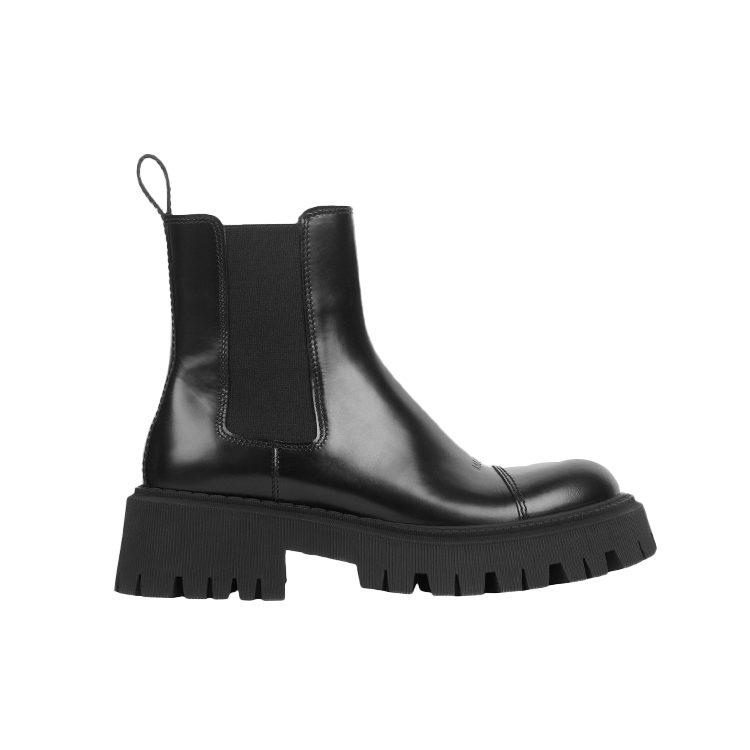 Balenciaga Tractor 20mm Boot Black 636599WA8E91000