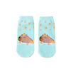 Anime Capybara Socks Letter Socks for Women Novelty Short Ankle Socks  Daily