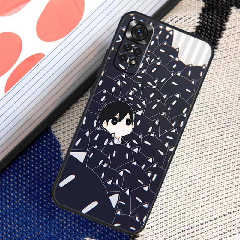 Omori Game Case For Xiaomi Redmi Note 8 9 10 11 12 Pro 8T 9S 10S 11S Redmi 12C 9C 9T 10A 10C Cover