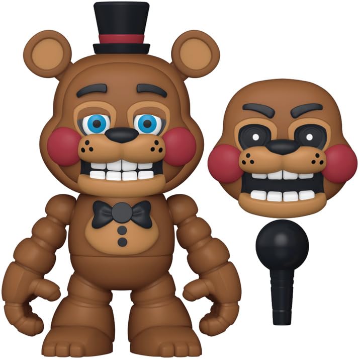 Action Figure Funko Multicolor 3.5 Inch Freddy with Storage Room Playset