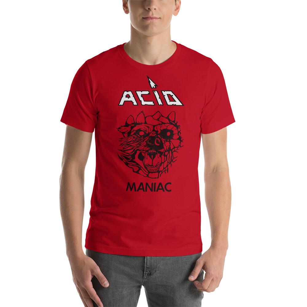 ACID maniac shirt HEAVY METAL NWOBHM PRIVATE METAL 80s L