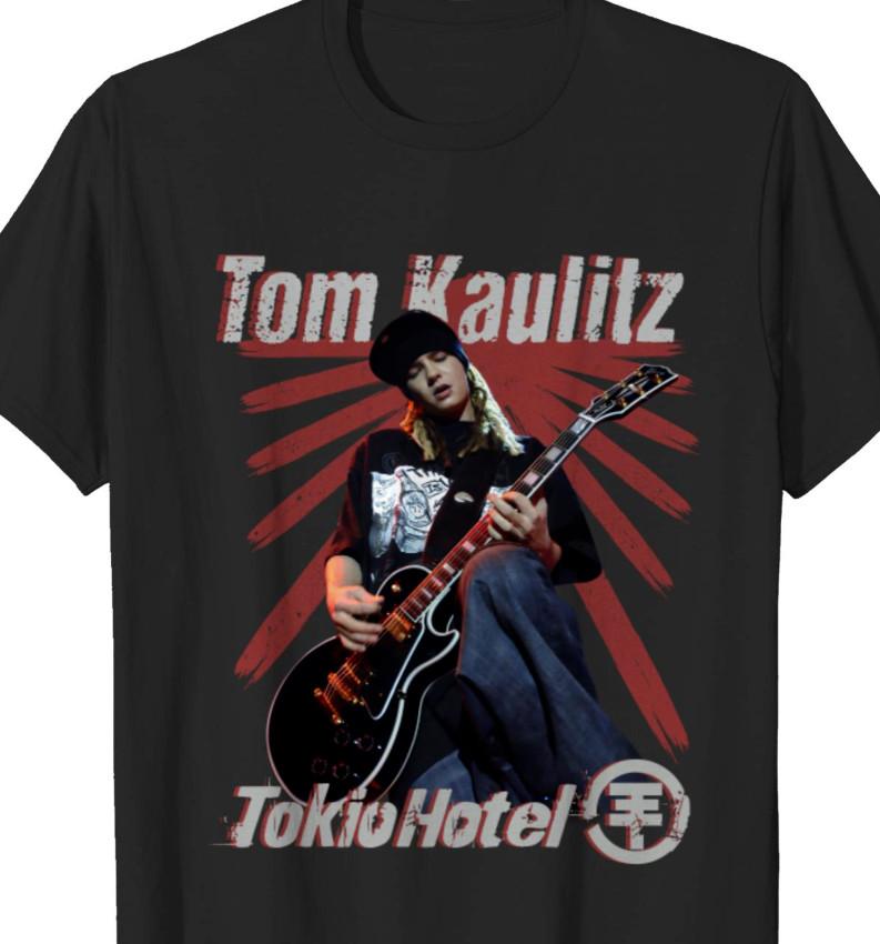 Tom Kaulitz Unisex T-Shirt, Tokio Hotel Merch Geschenk Shirt, Tom Kaulitz KH1719