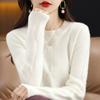Sweater Pullover Women Autumn and Winter O Neck Sweater Female Knit Pullover Sweater Top