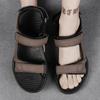 Mens Sandals Open Toe Breathable Adjustable Sneakers Non Slip Waterproof Applicable Outdoor Hiking Travel Beach Roman Shoes