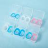 2Pcs Silicone Eye Wash Cup Resuable Eyewash Cup Soft Eye Bath Cup With Box