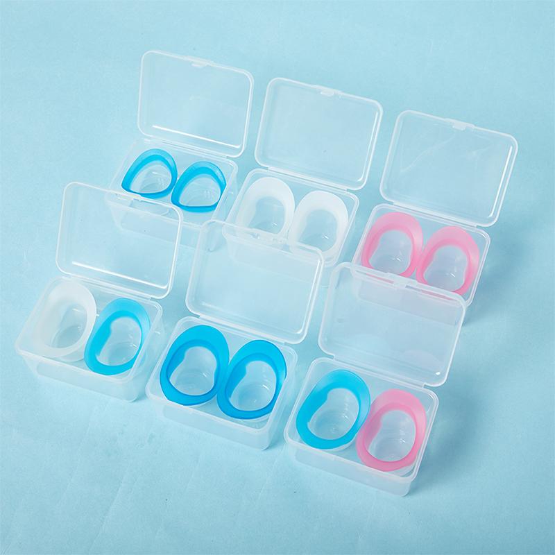 2Pcs Silicone Eye Wash Cup Resuable Eyewash Cup Soft Eye Bath Cup With Box