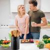 2 Pieces Kitchen Utensil Holder, Black Stainless Steel Cutlery Holder, Cutlery Basket for Organizing Kitchen Utensils Storage Pot Utensil