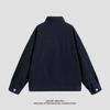 Pure Cotton Jacket for Men's New Casual Jacket American Washable Old Stand Collar Men's Spring and Autumn Clothing