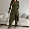 Women's Autumn/Winter Sweater and Pants Set: Warm & Comfortable Casual Wear
