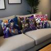 Anime J-Jojos B-Bizarre A-Adventure Cushion Cover Car Throw Pillow Case For Sofa Car Christmas Gift 40X40Cm 45X45Cm