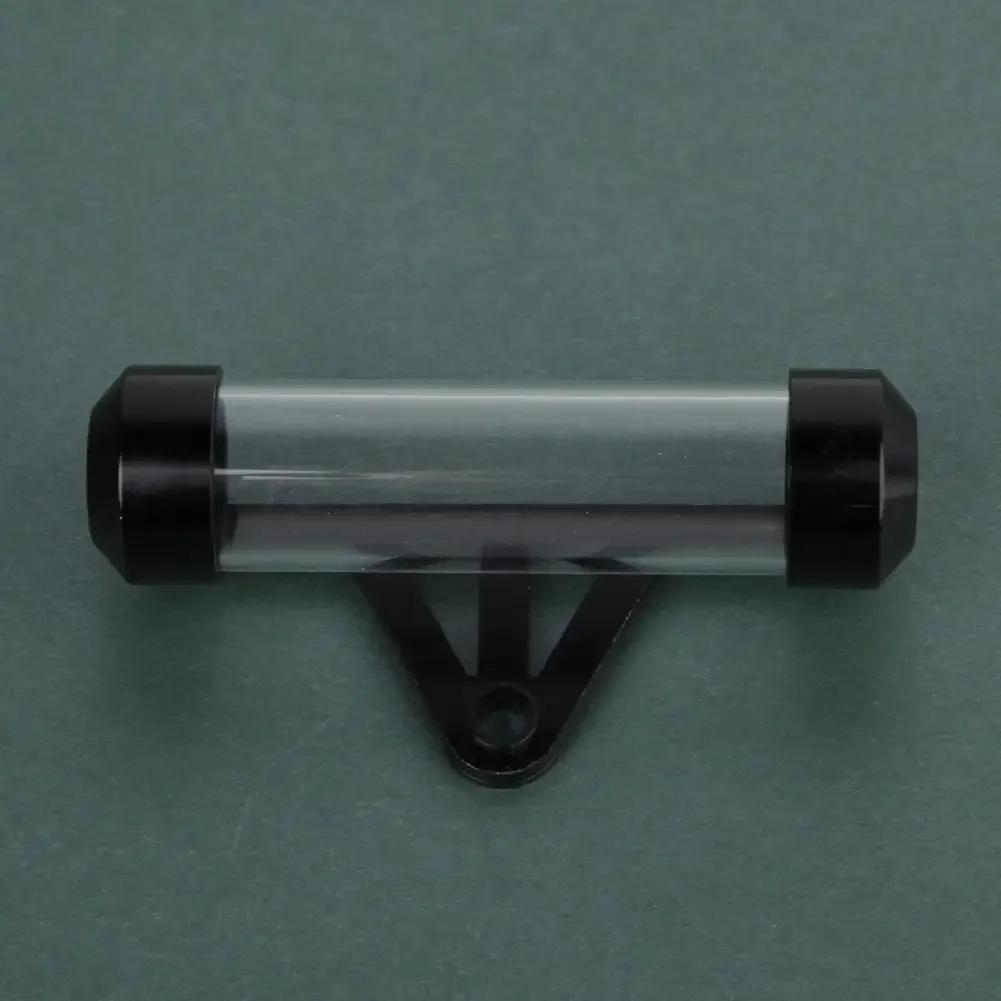 Tube Tax Disc Registration Label Holder Universal Motorbike Tax Disc Tube Cylindrical Holder Frame Waterproof Detachable