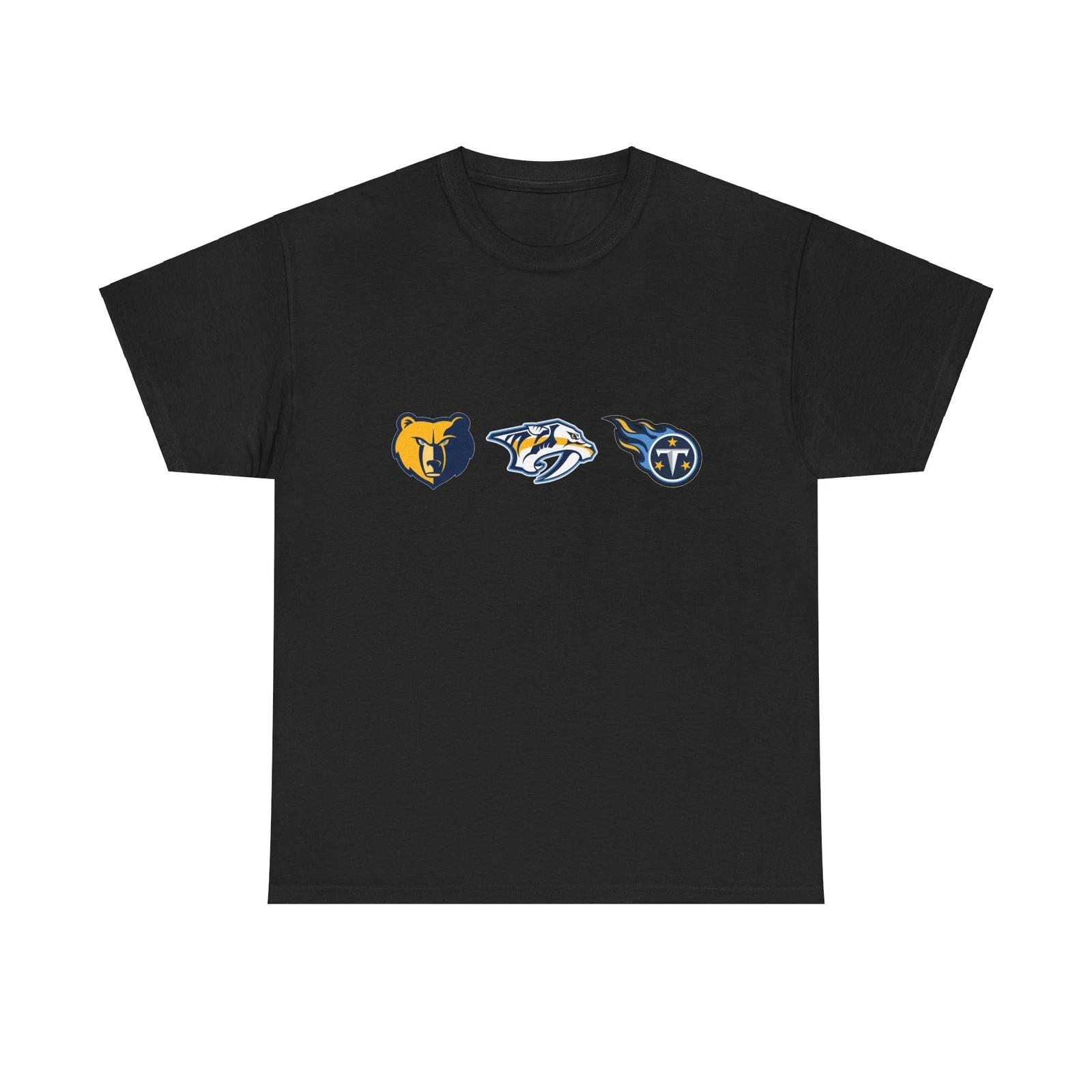 Tennessee Sports Team Shirt - Memphis Grizzlies, Predators, Tennessee Titans 3XL
