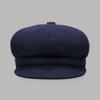Maia Wool Bread Hat - Navy