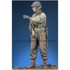 Alpine Miniatures 1/35 Scale WWII US Army Infantry Non-Commissioned Officer in Winter Gear Giving Orders Resin Kit AM35303