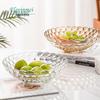 Flavinmci European Crystal Glass Fruit Bowl