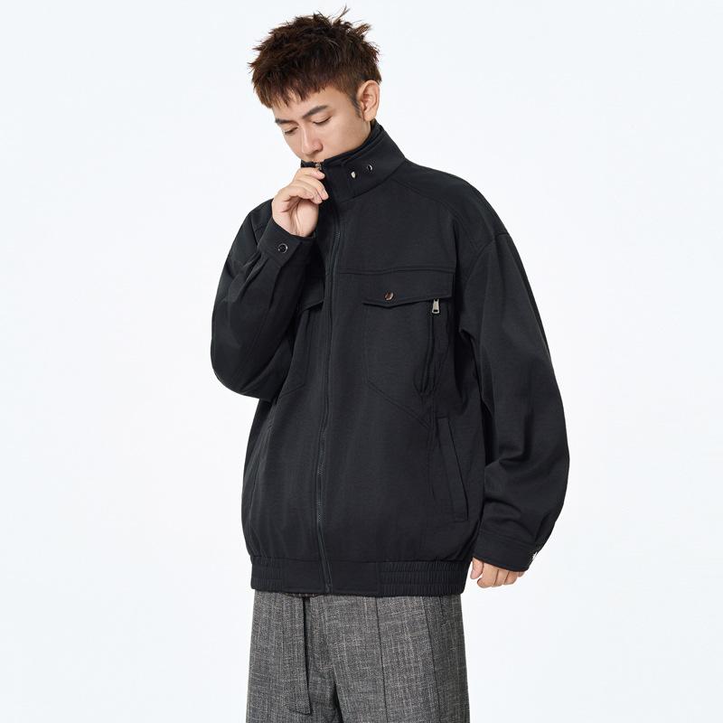 

Men s Winter Coat Jacket Lapel New Autumn and Winter Loose Leisure Sports Couple 3XL