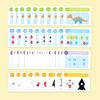 1 Set Interesting Pairing Shape Color Number Cognition Lightweight Dinosaurs Find Law Preschool Blocks Toy Kindergarten Toys
