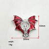 Gothic Bat Zinc Alloy Pendant Necklace